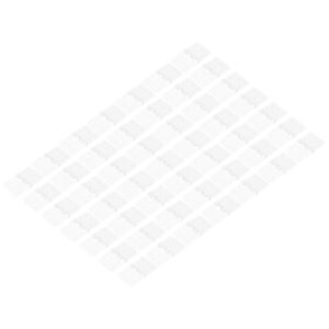 MECCANIXITY Wings West RC Hinges 1.4 Inch x 0.8 Inch Adjustable Model Airplane Remote Control Aircraft Wings Parts Square Plastic Loose Leaf 50 Pcs