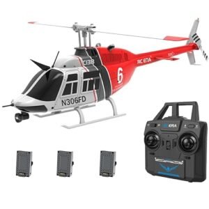 Actualia Giant Scale RC Aircraft Kits C138 1 30 Scale 2.4G 6CH Remote Control Helicopter with Altitude Hold and Optical Flow Positioning