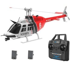 Actualia 1/30 Scale C138 Petrol Helicopter RC with 6 Axis Gyroscope and 2.4G 6CH Remote Control