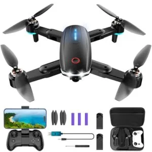SkyRider X1 Cheap RC Jets for Beginners with 1080P HD Camera Brushless Motor and 2 Batteries