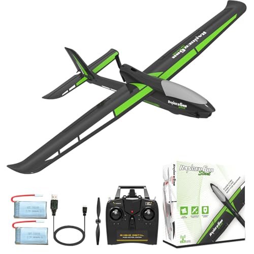 Jim RC Magic 4 Channel Remote Control Plane 600mm Wingspan with XPilot Gyro and Dual Batteries for Beginners and Adults