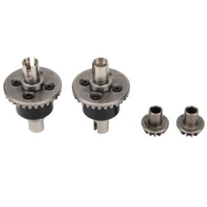 WLtoys 144001 1/14 RC Car Metal Differential Gear Set Lightweight Durable Upgrade Includes Glue RC Tires Accessories