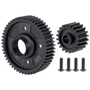 QUPA AM STORE RC M1 50T Output Gear and 20T Input Gear Differential Gear Set for 1/5 X MAXX 6S 8S 1 6 XRT 8S 77086 4 RC Truck Car at RC Willey Discount Store