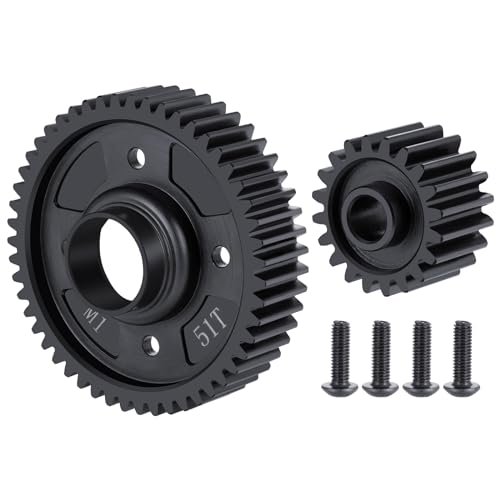 QUPA AM STORE RC M1 50T Output Gear and 20T Input Gear Differential Gear Set for 1/5 X MAXX 6S 8S 1 6 XRT 8S 77086 4 RC Truck Car at RC Willey Discount Store