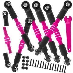 BRCatWPark High Performance Foam Tires for RC Cars 1/10 Scale Compatible with Slash 2WD VXL Rustler 2WD VXL Bandit 2WD VXL Stampede 2WD VXL