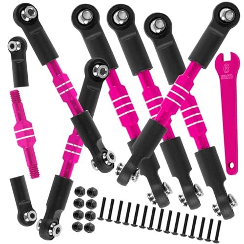 BRCatWPark High Performance Foam Tires for RC Cars 1/10 Scale Compatible with Slash 2WD VXL Rustler 2WD VXL Bandit 2WD VXL Stampede 2WD VXL