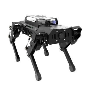 HIWONDER Quadruped Robot for RaspberryPi 5 ROS2 ROS1 Open Source AI Vision Smart Robot Dog for Adults and Teens, PuppyPi Advanced & RPi5 4GB