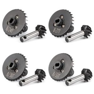 Phoenix RC Aircraft High Performance Helical Axle Gear Set 24T 27T 30T 33T 8T for Axial SCX10 AR44 AR45 Capra Axle VS4 10 F9 Phoenix F10
