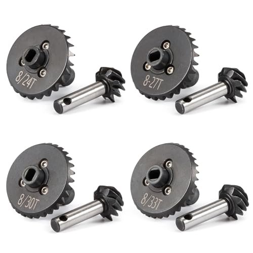 Phoenix RC Aircraft High Performance Helical Axle Gear Set 24T 27T 30T 33T 8T for Axial SCX10 AR44 AR45 Capra Axle VS4 10 F9 Phoenix F10