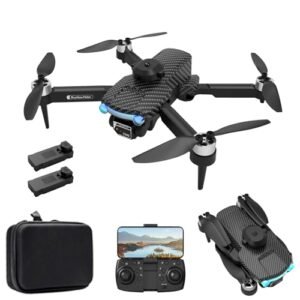 Authticar 8K EIS Anti Shake Camera FPV Drone with Brushless Motor for RC Groups Jets Enthusiasts