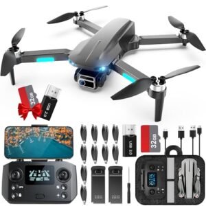 HHD Drone with 4K Camera for Adults Beginner 52 Min Max Flight Time 10000 Feet Control Range 249g Foldable FPV RC Quadcopter Smart Return Home 5G Transmission Brushless Motor Wind Resistance Grey at RC Willey's Riverdale Utah