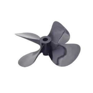 3D Printed RC Tug Boat Propeller 4mm Shaft 4 Blades 50mm 55mm 60mm P1.4 PC Prop Right Hand