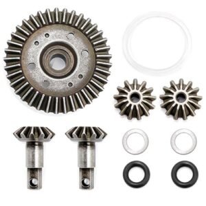 High Performance RC Rally Tires Compatible with Traxxas Slash 4x4 Ford Rally Stampede XO 1 and Raimo RC Cars Differential Gear Set Assembly