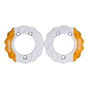 GTRRC TRX4 Brake Disc with Brass Portal Axle Housing Weights for Lexus RC F Brake Squeal Solution TRX4 TRX6 Chassis Axle Upgrade GOLD