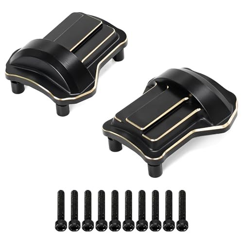 FMS FCX10 K5 Brass Differential Axle Cover 80g 2 Pcs Upgrade for Lexus RC 300 Wheels