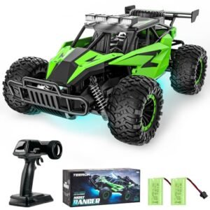 TEEROK TR11 RC Nitro Mud Trucks for Kids 1/16 Scale High Speed Off Road Remote Control Car with 2 Batteries 50 Min Play Time
