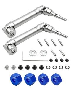 Craftsman C3 RC Truck Stainless Steel Rear Drive Shaft CVD Upgrades Parts for Traxxas Slash 4X4 Stampede 4X4 Rustler 4X4 Hoss 4X4