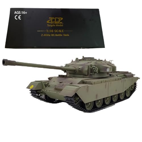 LETDIYMOC 1 16 2.4G RC Cop Lights Tank Toy with German Leopard 2A7 Design for Adults Beginners