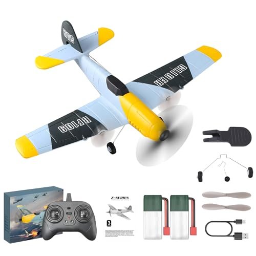BEACONDESI RC Airplane with Durable RC Plane Materials 3 Channel 2.4G Remote Control Plane for Adults Kids and Beginners