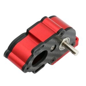 Locked Up RC 1.9 Wheels Compatible Center Transmission Gearbox for Axial SCX10 SCX10 ii 90047 Wraith Aluminum LCG Middle Transmission Gearbox