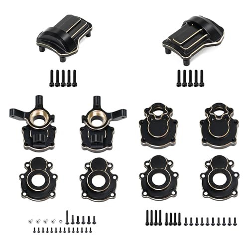 RC Willey Dryers FCX10 Brass Counterweight Upgrade Set for 1/10 Scale FMS FCX10 K5 RC Crawlers