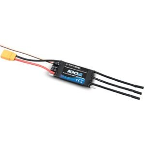 TOYTENSI 100A 2 6S Water Cooling Brushless Marine ESC with RC Boat Radar Compatibility