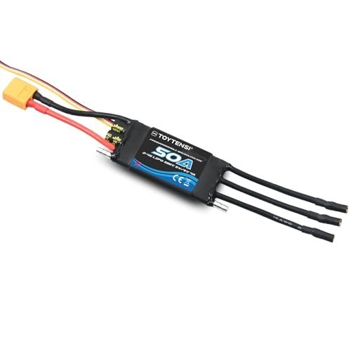 TOYTENSI FT101 RC Boat 50A 2 4S Water Cooling Brushless Marine ESC with 3 5mm Bullet and XT60 Connectors