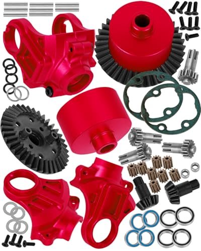 HopsupRC RC Engine Warmer Metal Diff Boost Box Upgrade Parts for 1/10 Granite Senton Vorteks Big Rock 4X4 V3 3S BLX and 1/8 Typhon Vendetta Infraction 4WD 3S BLX Models ARA210007
