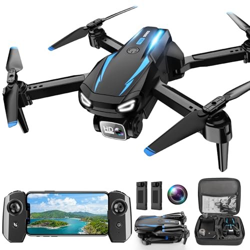 DAZLEN 3D Printed RC Motor Drone with 1080P HD Camera Foldable FPV Quadcopter for Beginners