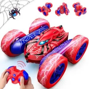 SYOKZEY RC Cars Remote Control Car with Drift Tires for RC Cars Double Sided 360 Flip 4WD Rechargeable Toy for Boys Ages 3 12