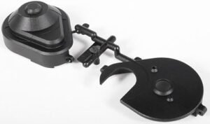 EXAXEXO Large Scale Onroad RC Car Gearbox Gear Cover AX31107 Spare Part Kit for Axial RR10 90048 90053 1 10 RC Buggy Car Upgrade Accessories
