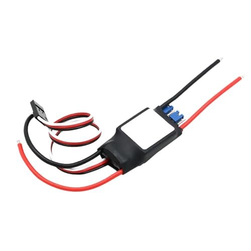 High Performance Brushed Motor ESC for DIY Aircraft Models, 20A