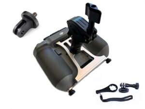 ColMount RC Bike Parts DJI RC 2 Controller Mount for Mini 4 Pro and Air 3 3S with 1 4 20 Ball Lock Clamp and GoPro Adapters RC2PAK3