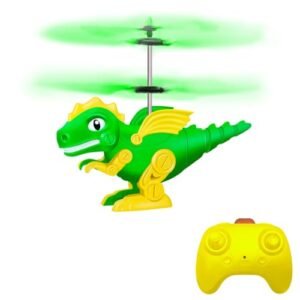 YongnKids Remote Control Flying Dinosaur Toy Drone for Kids Indoor Outdoor Games
