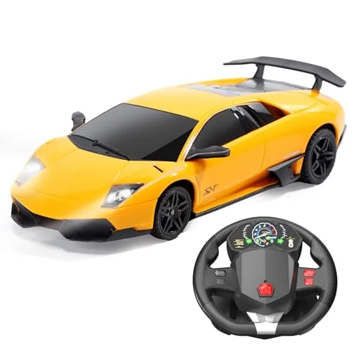 HOLYFUN Falcon RC Hobby Remote Control Car 2.4Ghz LED Race Toy for Boys Kids Adults