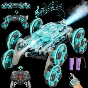 Carsky 8WD Remote Control Cars Toys with Rc Drift Bodies 1 10 for Ages 8 13 Kids Gesture Sensing Stunt Drift Cars