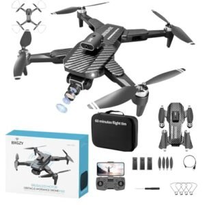 RC Willey University Mall Exclusive 1080P HD FPV Foldable Drone with Brushless Motors Wi-Fi RC Quadcopter for Beginners and Kids
