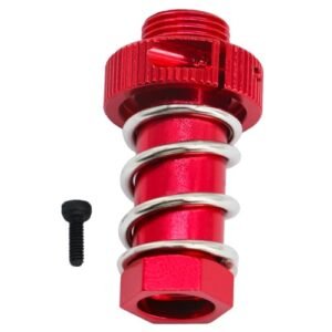 Arrma Aluminum Alloy Noob Tube RC Plane Servo Saver Tube Clamping Nut for 1/8 Kraton Outcast Talion Typhon 1/7 Felony Infraction Limitless Mojave