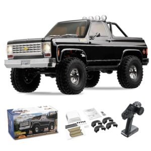 FMS FCX10 1 10 Scale K5 Blazer RC Car Officially Licensed Chevy Remote Control Truck with Two Speed Transmission