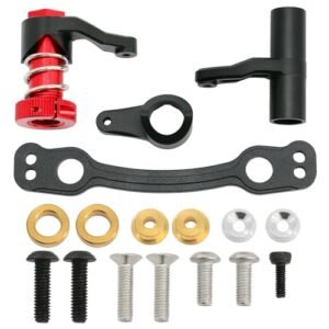 Arrma Kraton Typhon Mojave Aluminum Steering Bell Crank Servo Saver Set