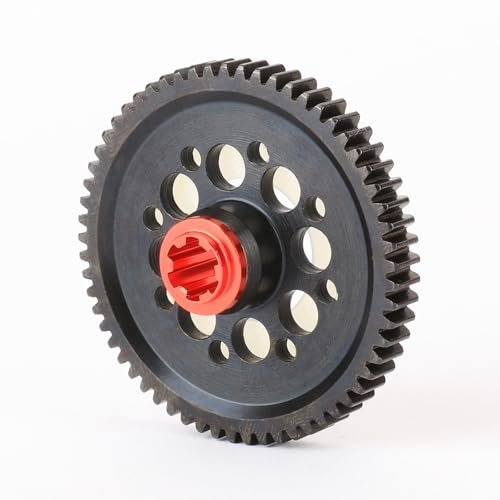 RCAWD Steel 61t Spur Gear and 15t 17t Pinion Gear Set for ARRMA 1/10 Gorgon 4X2 Series Upgrade