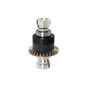 Kolm RC Engines Compatible XinGeeek Metal Differential Upgrade for Arrma 1/18 Granite Grom Typhon Grom and 1/14 Mini Mojave Grom Front Rear Differentials Style F
