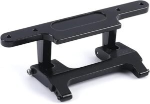 ZIJOT McAllister RC Body Aluminum Rear Shell Mount for 1/24 Axial SCX24 Gladiator AXI00005 RC Crawler Car Upgrades Black