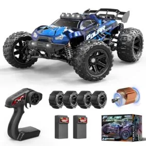 Womaqu 4WD Waterproof RC Truck 1 14 Scale High Speed Remote Control Car for Adults and Kids with 2 Rechargeable Batteries