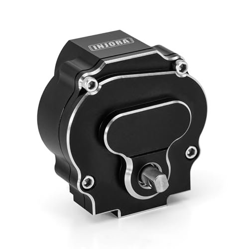 INJORA CNC Aluminum 241 Complete Transmission Upgrade RC for 1 18 RC Crawler Redcat Ascent 18