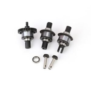 RCAWD Steel Differential Gear Set for Losi 1/10 Baja Rey Series Enhances RC Baja Wheels Performance