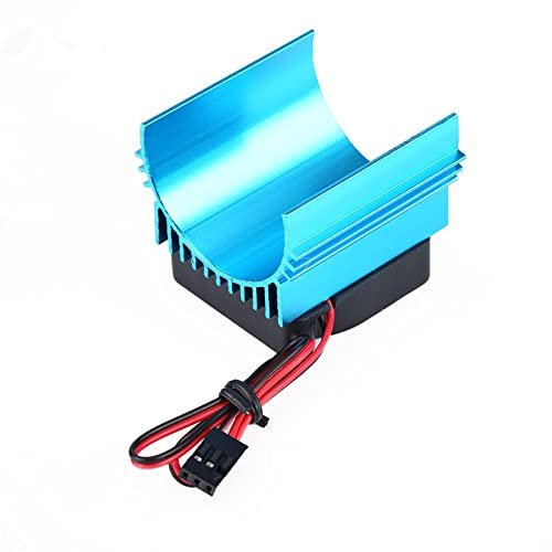 Boxwizard Universal Cooling Fin Set Heat Sink with Fan for Porsche Rc Car 1/10 4074 4274 1515 Motor