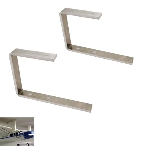 XINGBIRDS Alloy Wall Mount Bracket for Pilot RC Airplanes Small to Medium Size Metal Hanger