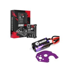 INJORA MB100 R80 20A Brushed Mini ESC and 050 50T Pro Brushed Motor for 1 24 Axial SCX24 RC Upgrade