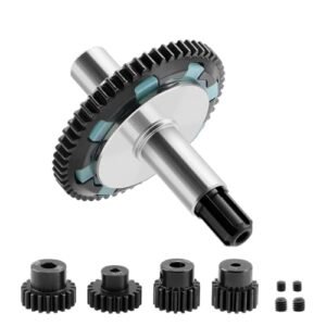 GIXCEL HD Steel 55T Slipper Set with Slipper Shaft for ARRMA Big Rock Granite Senton Vorteks vs KF RC Wheels Upgrade Parts